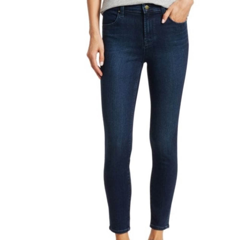 J Brand Alana High Rise Cropped Jean